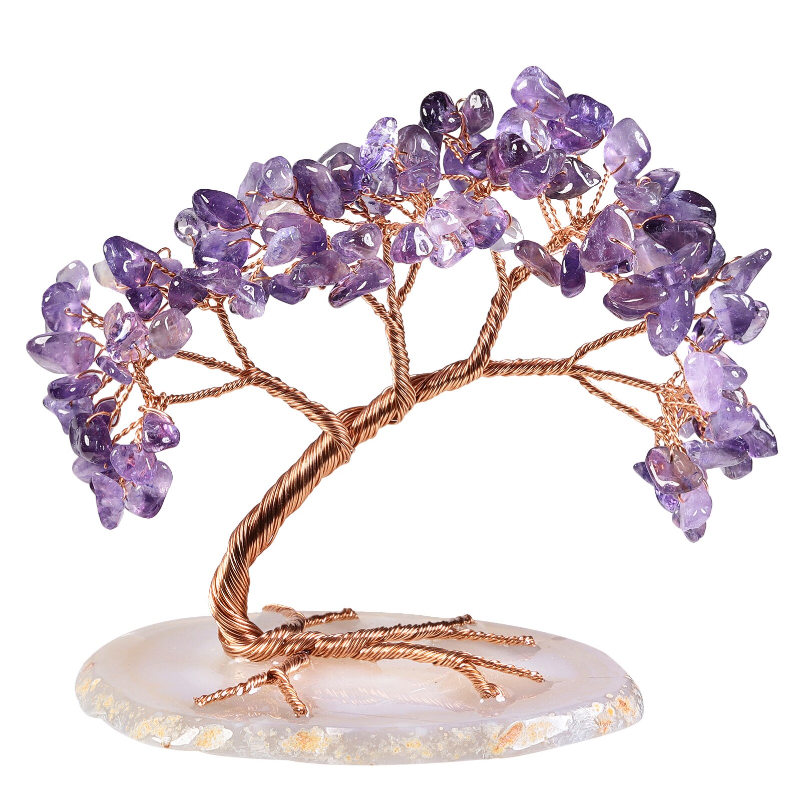 Natural Quartz Crystal Money Treen Reiki Lucky Cypress DIY Gift