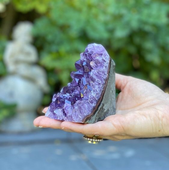 Where are amethysts found? STALCRY