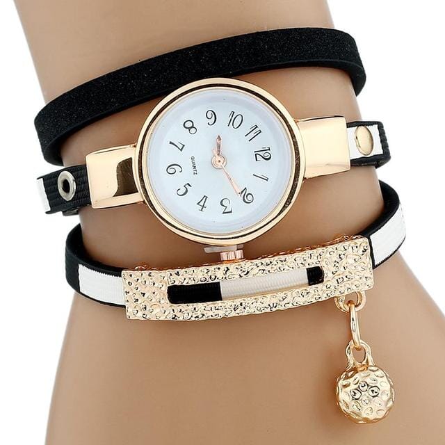 Stylish Gold Quartz Watch