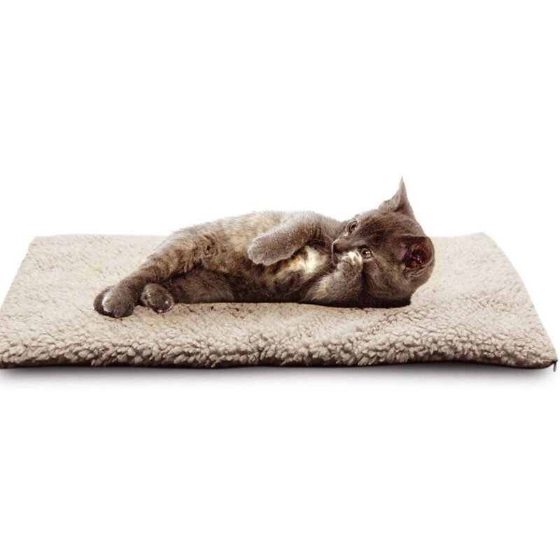Pet Cat Dog Insulation Mat Self-heating  Does Not Charge Washable Pet Mat-heyidear