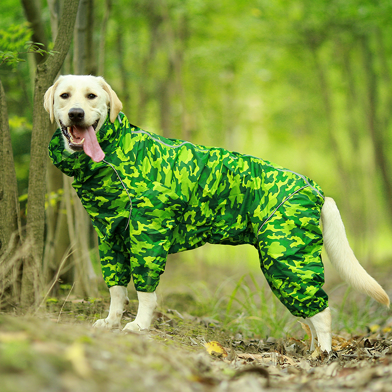 DogMEGA Reflective and Waterproof Raincoat for Dog
