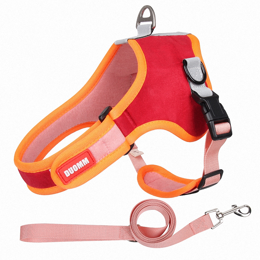 Adjustable Dog Harness Leash Set Easy Walking-heyidear