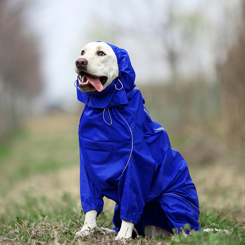 DogMEGA Reflective and Waterproof Raincoat for Dog