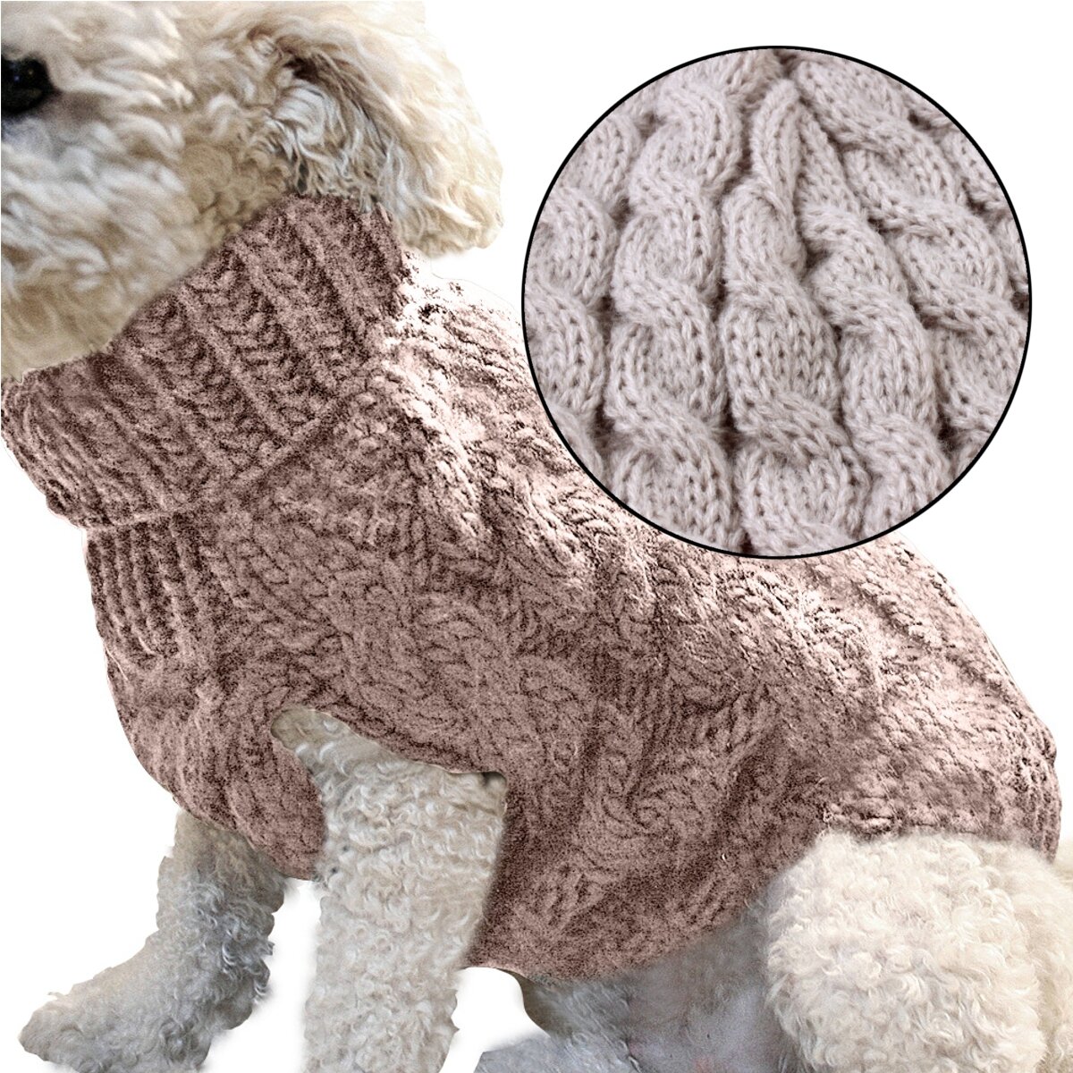 Pet Vest Jacket Pet Knit Sweater Dog Cat Puppy Coat Warm Clothes-heyidear