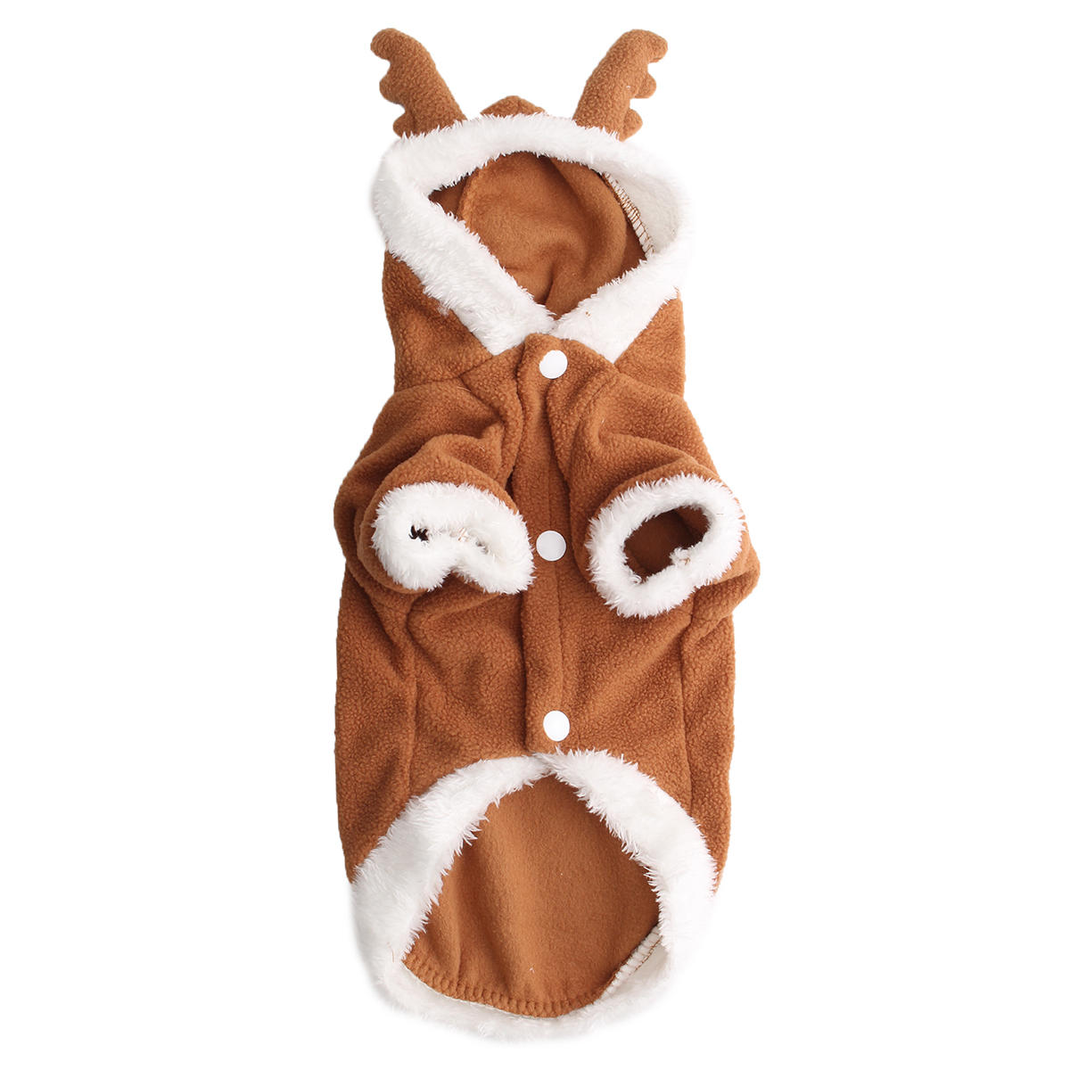 Pet Dog Puppy Christmas Lovely Deer Sweater Hoodie Jumpsuit Coat Clothes Outwear Coats-heyidear