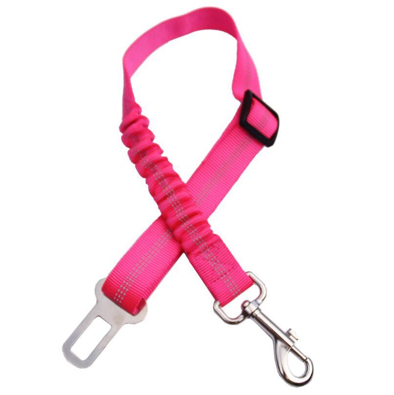 Adjustable Dog Seatbelt | Dog Car Seatbelt Harness | Elastic Reflective Safety Rope-heyidear