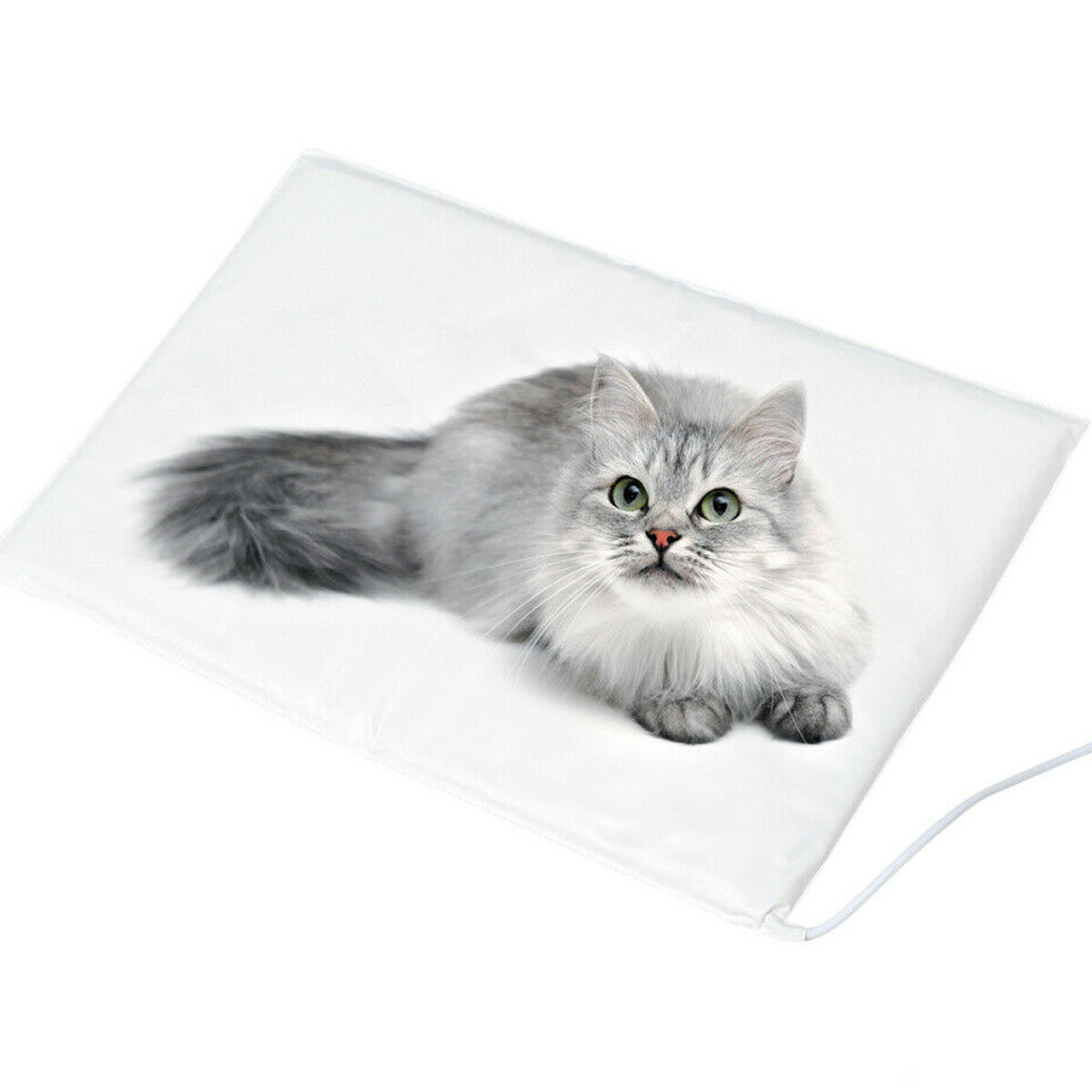 Electric Pet Heat Mat Heated Heating Pad Blanket Dog Cat Waterproof-heyidear