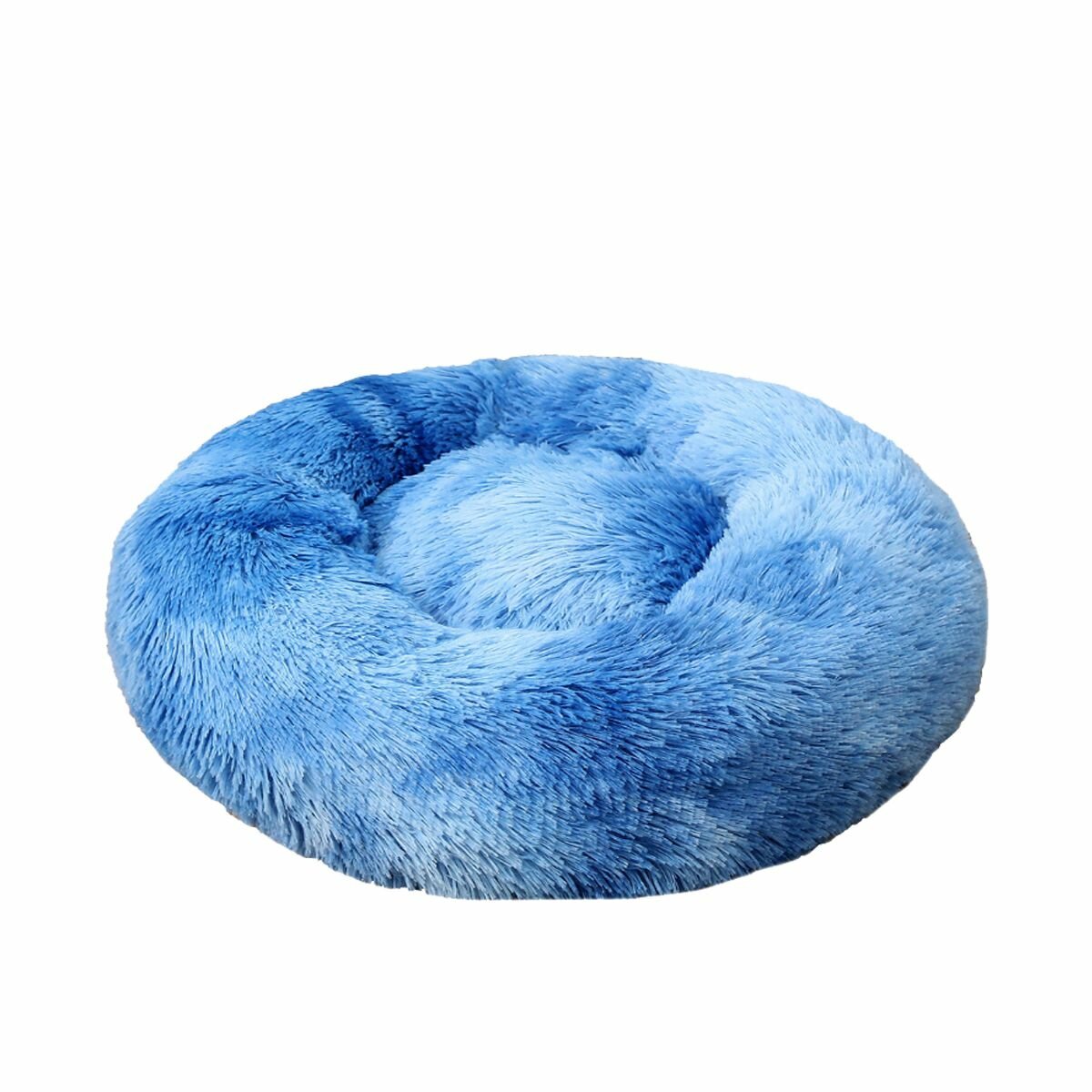 80cm Plush Fluffy Soft Pet Bed for Cats & Dogs Calming Bed Pad Soft Mat Home-heyidear