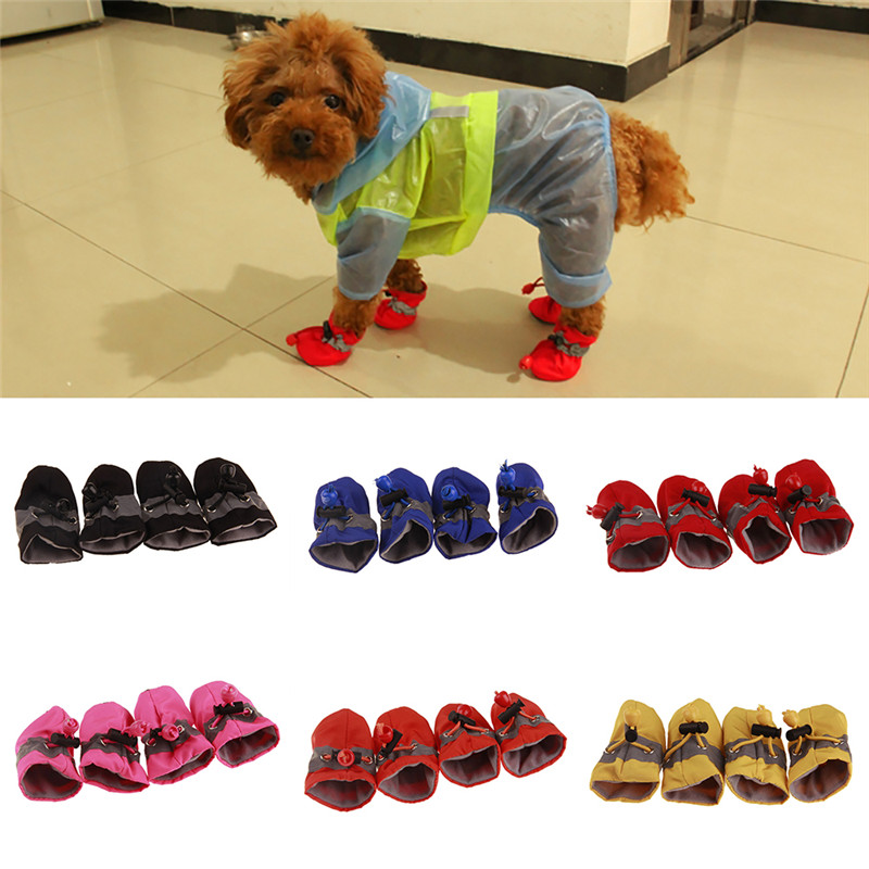 DogMEGA Waterproof Anti-Slip Dog Boots for Outdoor