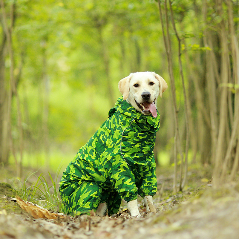 DogMEGA Reflective and Waterproof Raincoat for Dog