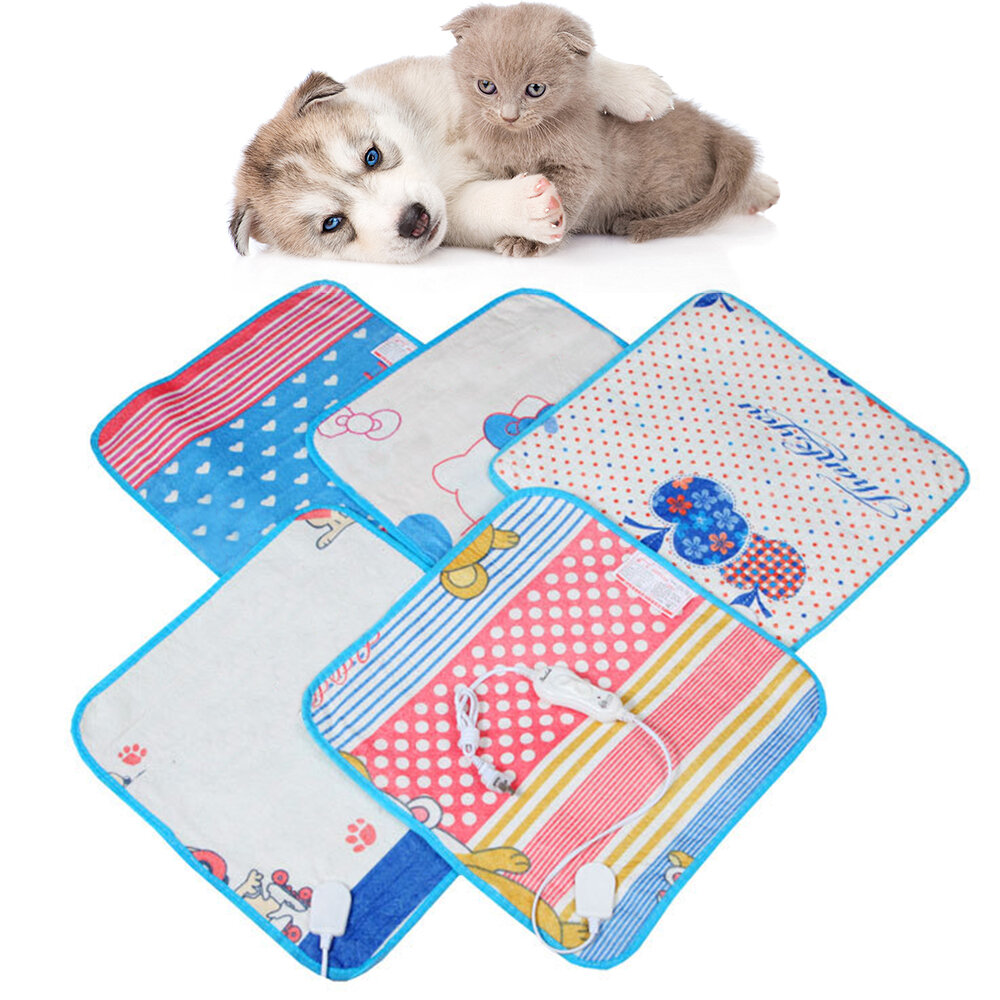 Pet Heating Pad for Dogs and Cats Long-lasting Comfortable Flexible Pet Heating Pad Pet Heated Warming Pad with Durable Indoor for Puppies Dogs Cats-heyidear
