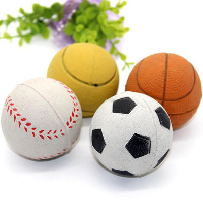 TN-BG9 Elastic Non Toxic Safe Material Dog Pet Toys No Stuffing Bite Resistant Training ball-heyidear