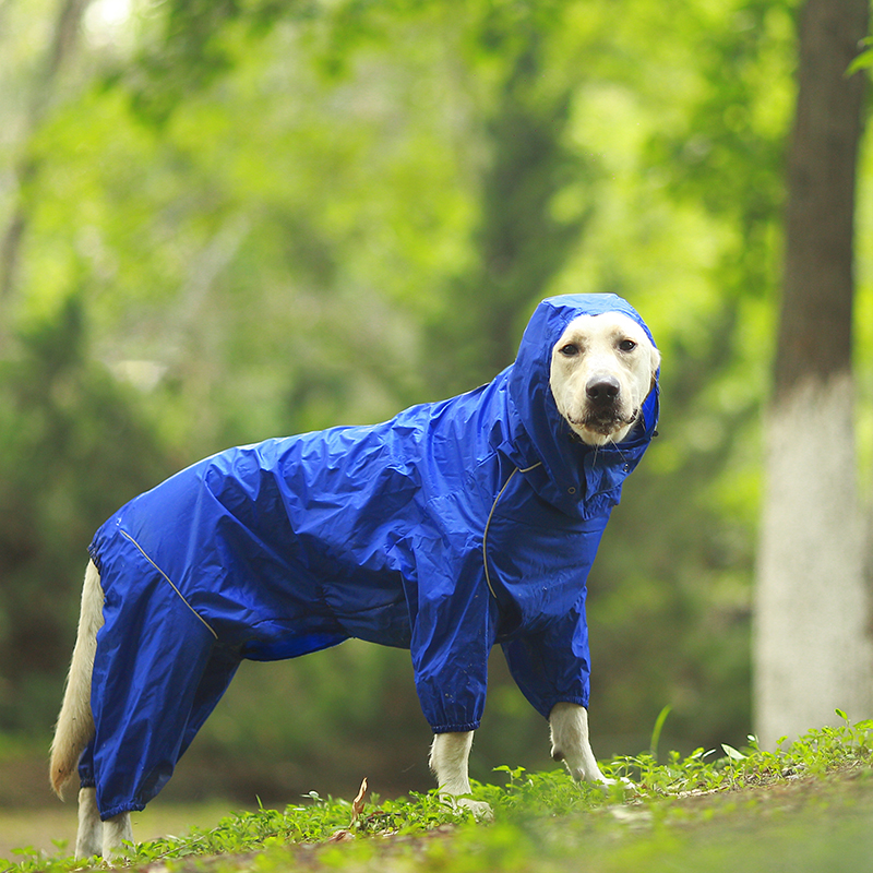 DogMEGA Reflective and Waterproof Raincoat for Dog