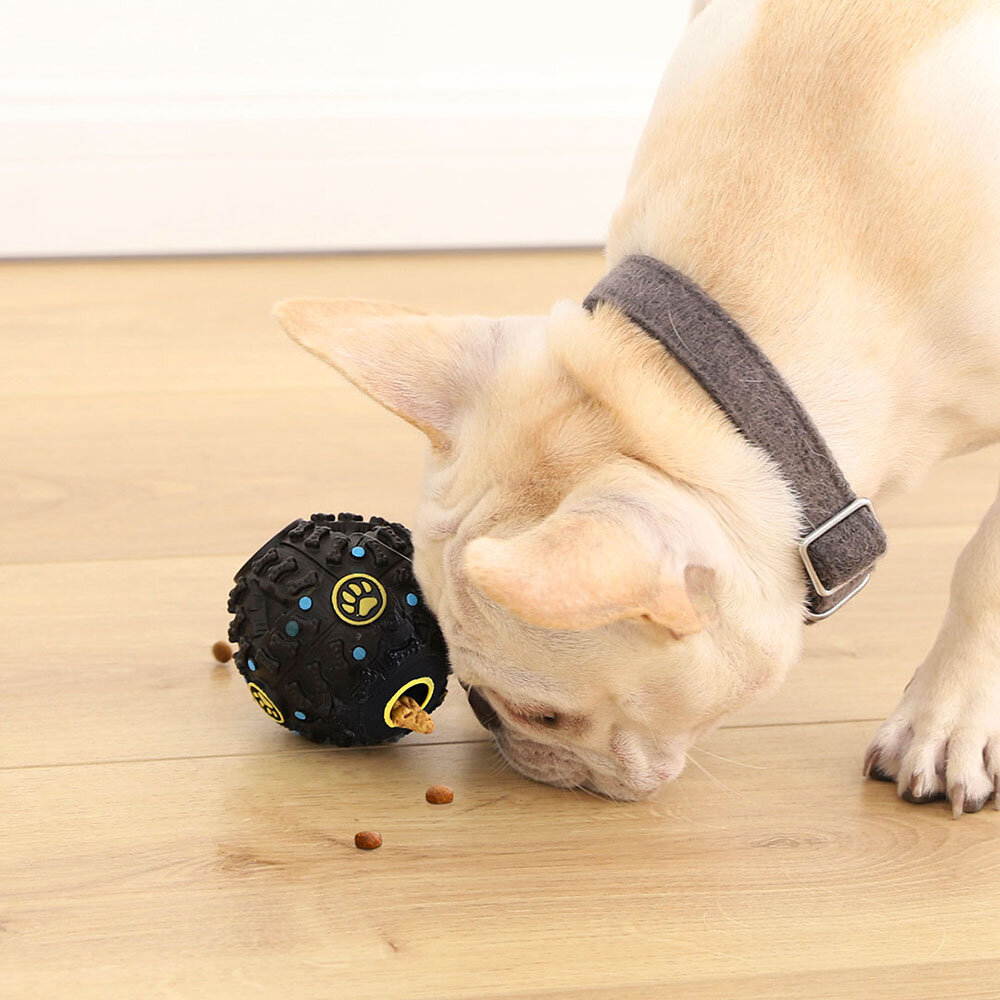 Pet Automatic Leaking Food Dog Vocal Ball From Stimulating Grinding Teeth Fun And Relaxing Pet Toys-heyidear