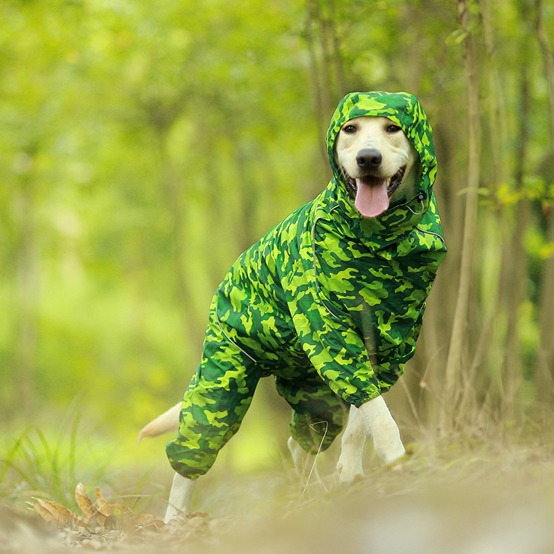 DogMEGA Reflective and Waterproof Raincoat for Dog