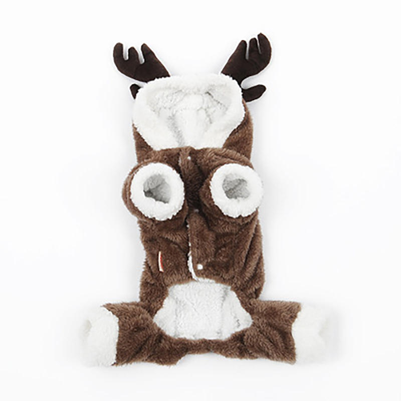 Winter Warm Animal Pet Dog Cat Costume Puppy-heyidear