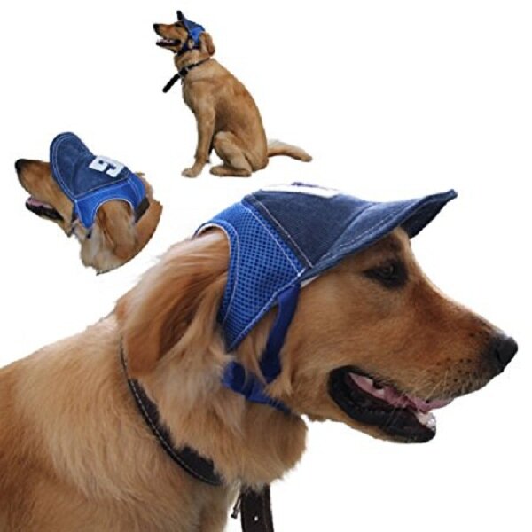 HP-PT11 Adjustable Pet Hat Outdoor Travel Baseball Hat Sun Protective Dog Hat Summer Pet Hat-heyidear