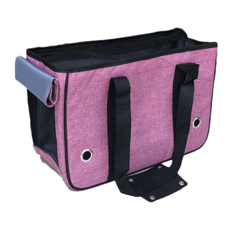 Canvass Material Pet Bag Portable Breathable Pet Bag Out Of The Portable Diagonal Backpack-heyidear