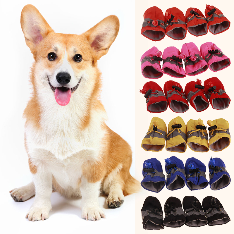 DogMEGA Waterproof Anti-Slip Dog Boots for Outdoor