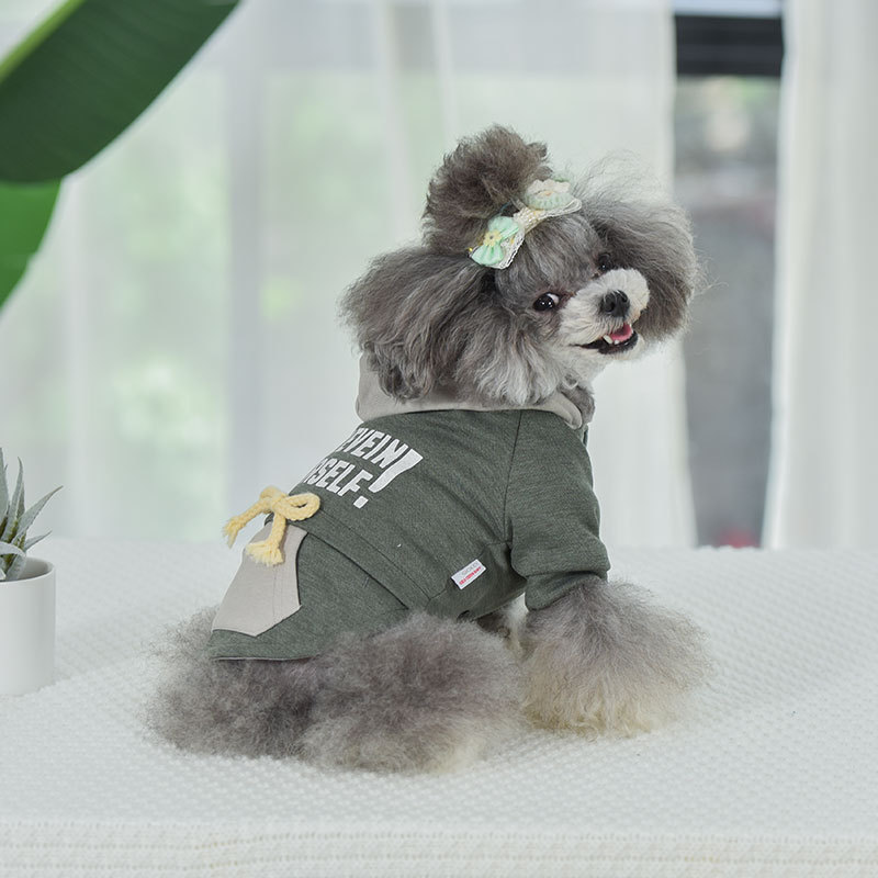 Cotton Hoodie Wear in Autumn and Winter for Small Medium Dog-heyidear