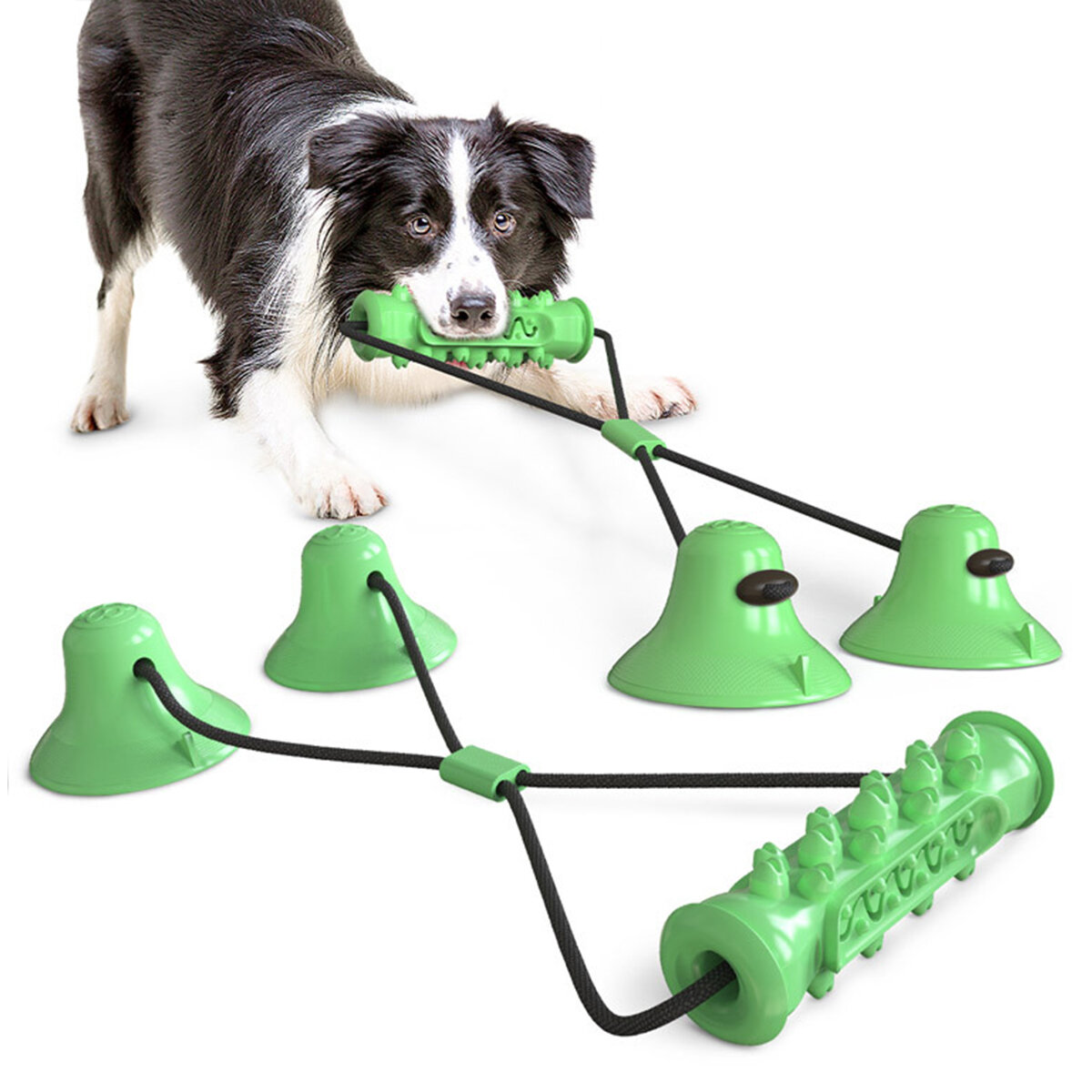 Dog Interactive Suction Cup Push Toys-heyidear