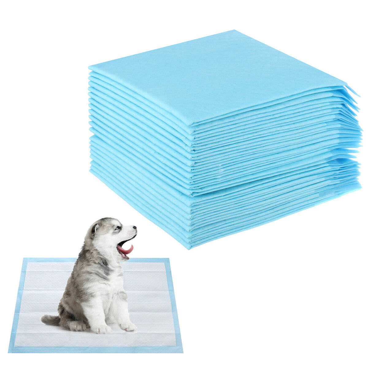 100/50/40/20 Pet Diapers Deodorant Thickening Absorbent Diapers Disposable Training Urine Pad Dog Diapers-heyidear