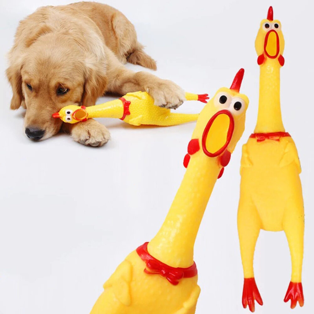 Screaming Chicken Dog Toys Squeeze Sound Pet Cat Toy Dogs Toys for Large Dogs Pet Toy Supplies Small Dogs-heyidear