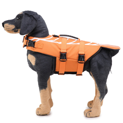 Dog Coats Jackets Life Jacket Safety Clothes for Pet Vest Summer Saver Swimming Pet Swimsuit-heyidear