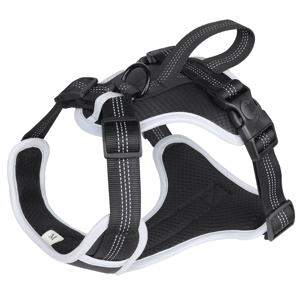 Nylon Dog Harness No Pull Reflective Harness Vest-heyidear