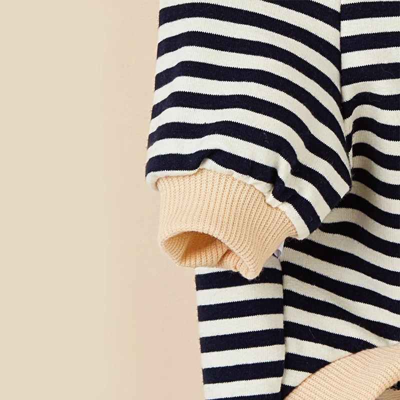 Warm Dog Stripe Hoodies For Small Medium Dogs