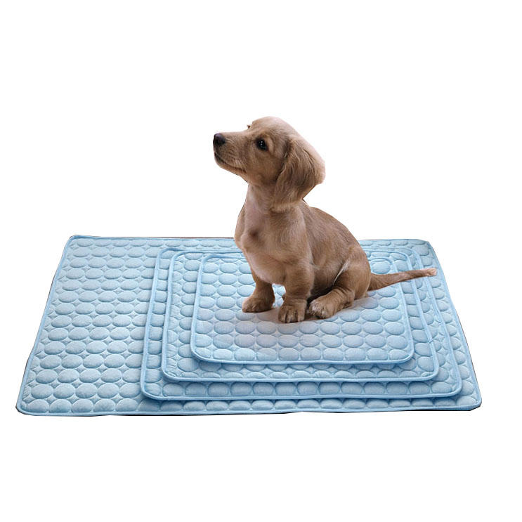 Summer Ice Pad Pet Dog Cooling Pet Bed Ice Pad Cushion Pet Soft Safety Pad cooling Cat Dog Mat-heyidear