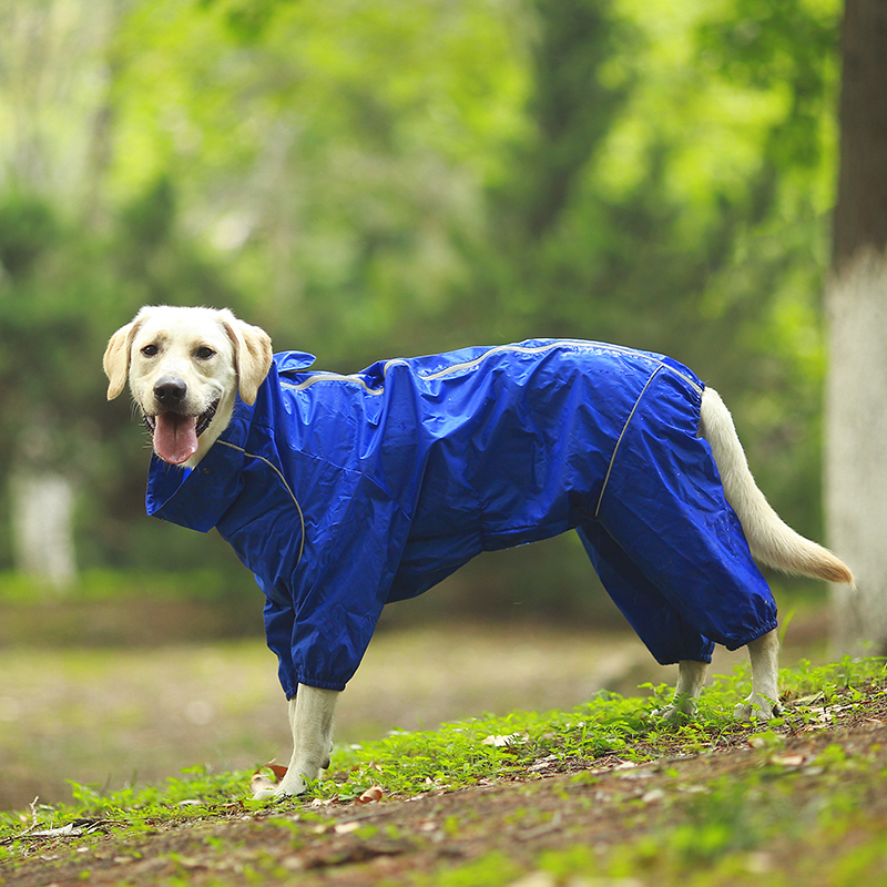 DogMEGA Reflective and Waterproof Raincoat for Dog