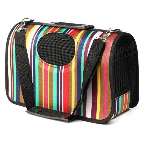 Portable Pet Puppy Dog Cat Carrying Bag Handle Single-shoulder Travel Carrier Box-heyidear