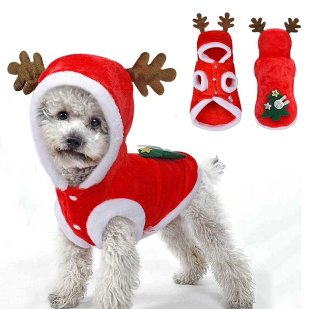 Pet Coat Dog Cat Clothes Small Puppy Dog Costume Clothes For Christmas Parties-heyidear