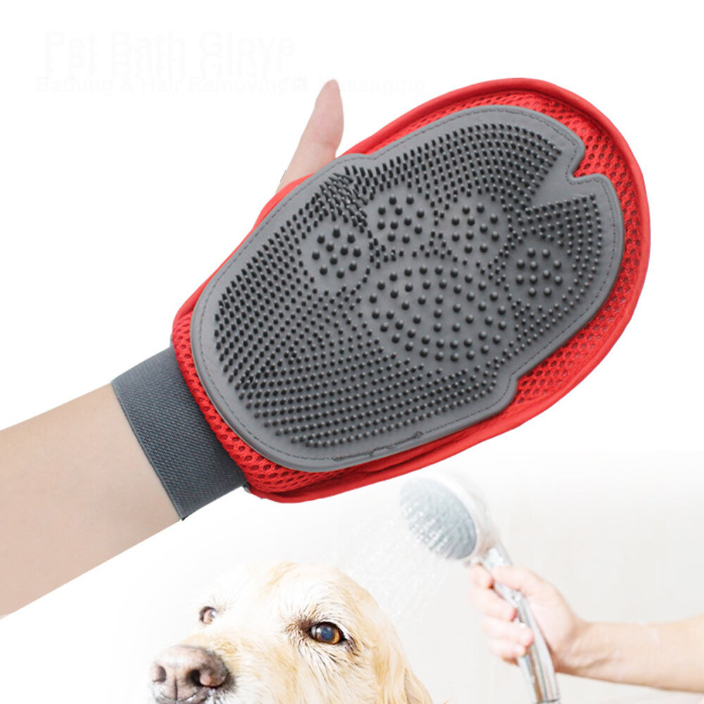 Cat Dog Hair Remover Glove Massage Cleaning Hair Comb Brush Tool | Heyidear.com-heyidear