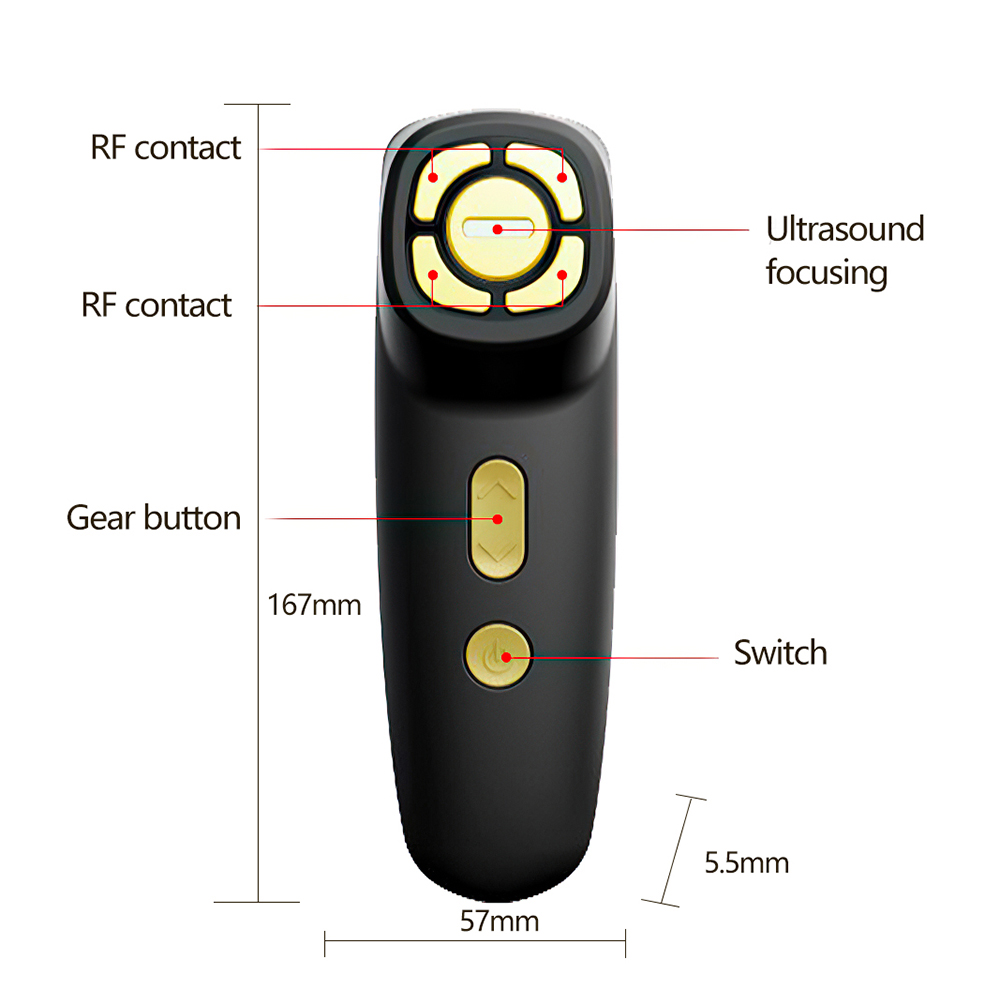 Mini Pro High Intensity Focused Ultrasound Hifu For Face Lift Body Slimming Wrinkle Removal