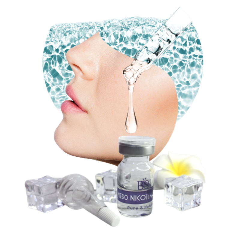 BOMSUR Nicotinamide Meso Serum Hyaluronic Acid Injection for Anti-aging and Rejuvenation