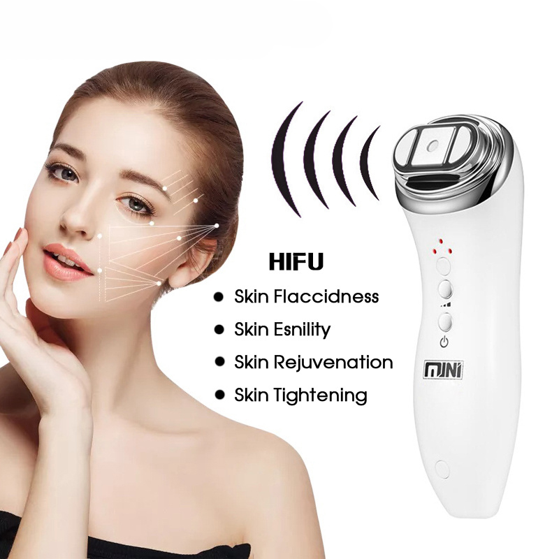 Ultrasonic Machine Face Lifting Rejuvenation Massager Hifu Anti Wrinkle Tightening Device Rejuvenate Mini Skin