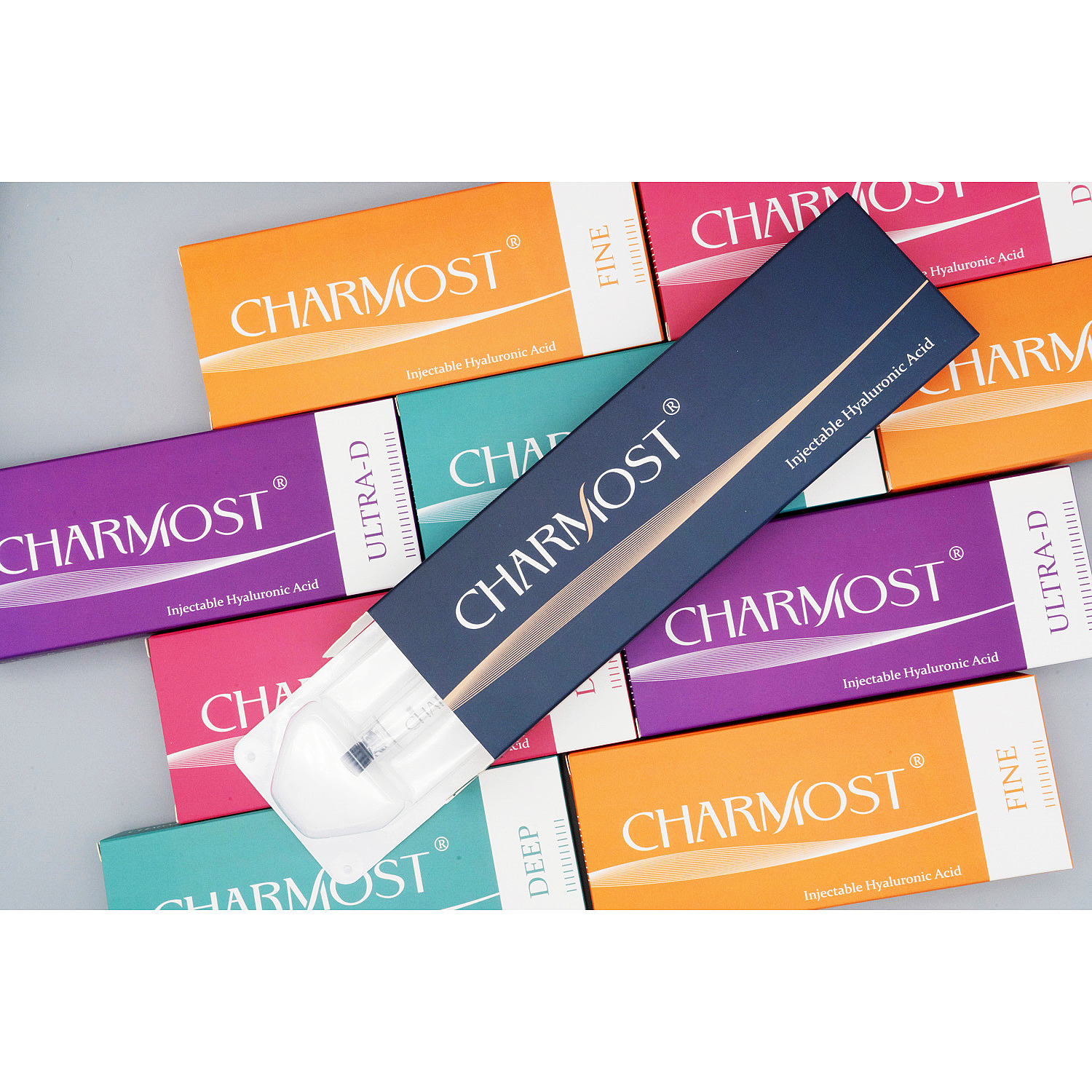 Charmost ® Grade Crosslinked Hyaluronic Acid High Quality Dermal Filler Cosmetic Injection 