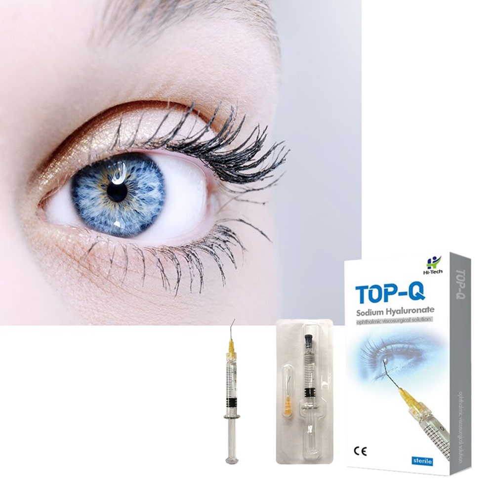 TOP-Q 1.0ML 2.0ML Non Cross-linked Sodium Hyaluronate Gel for Ophthalmic Eye
