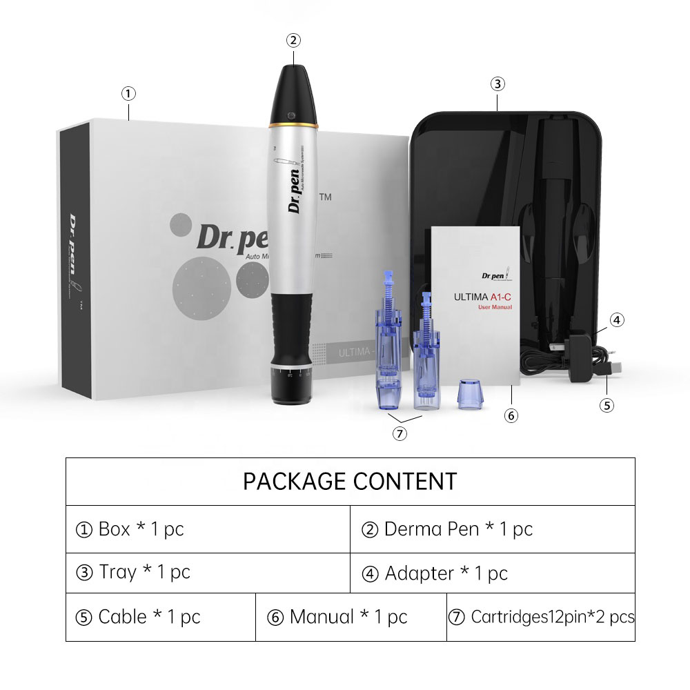 Derma pen professional electric micro needling Dr pen A1 wireless corded for acne scar stretch scar