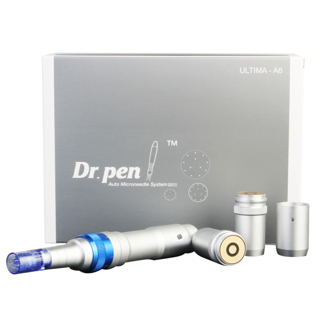 Derma pen A6 Auto Microneedle System Adjustable Needle Length Electric derma pen dr.pen