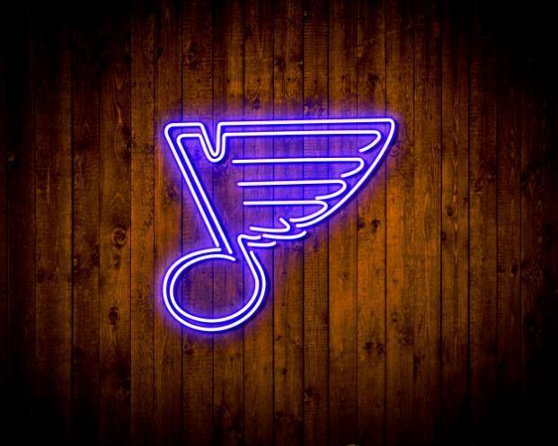 New St. Louis Blues Hockey Ice Hockey 2019 Neon Light Sign 24x20 Lamp  Decor