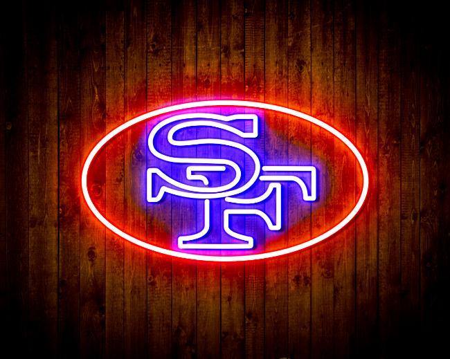 49ers light up sign