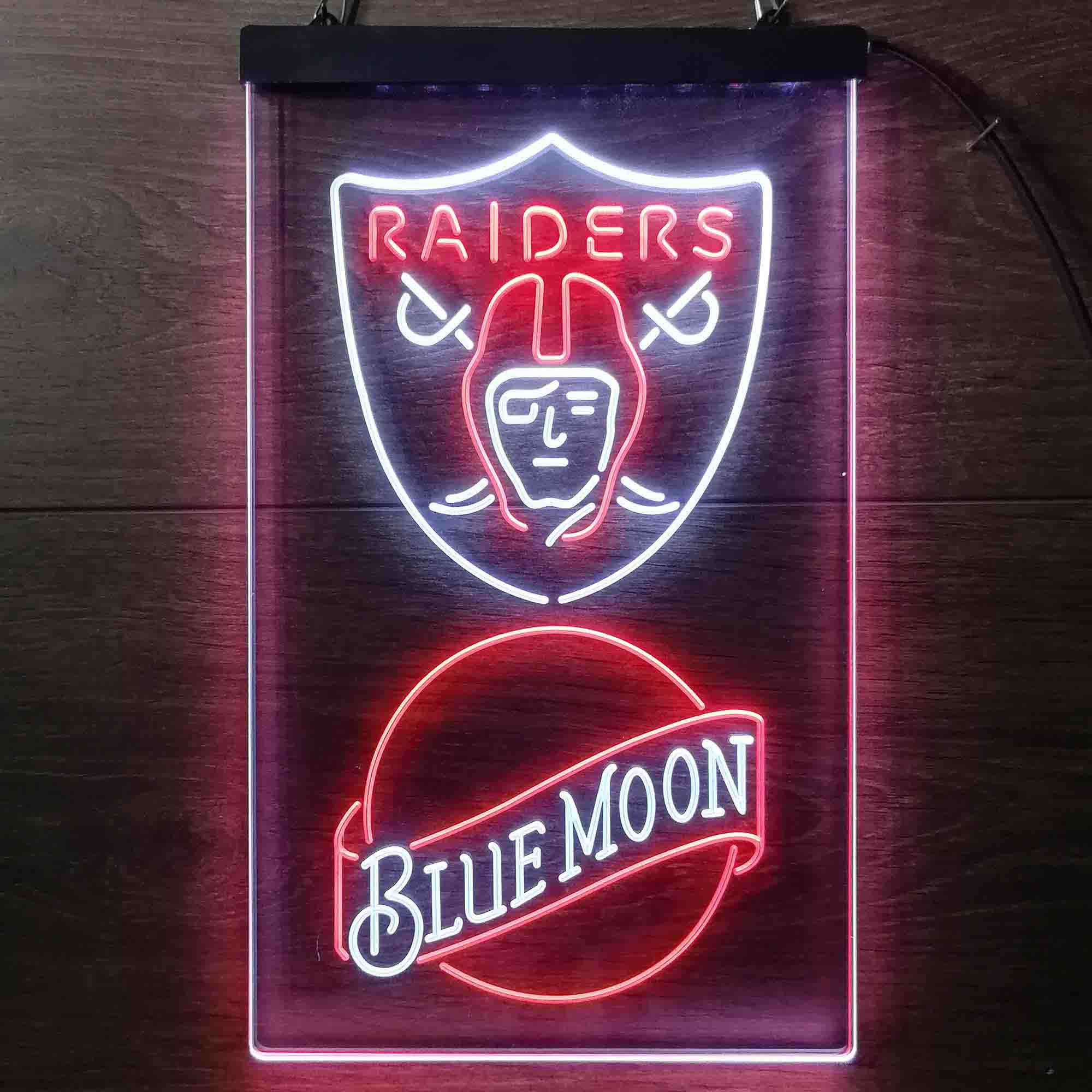 Las Vegas Raiders EST 1960 Neon-Like LED Sign