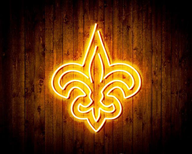 New Orleans Saints NOLA 7 Color LED Lamp Night Light 