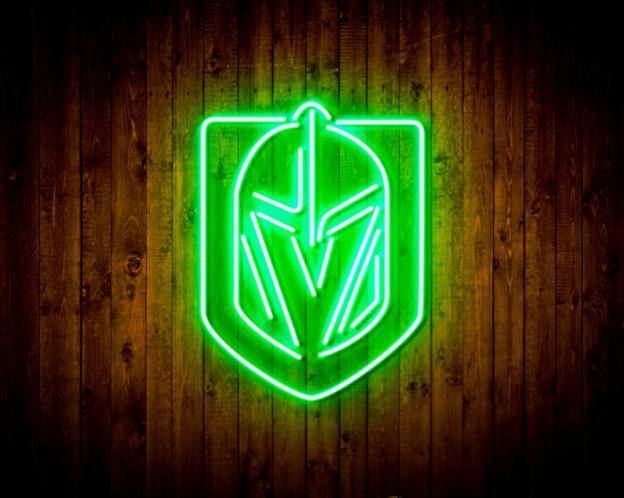NHL Vegas Golden Knights Handmade Neon Flex LED Sign