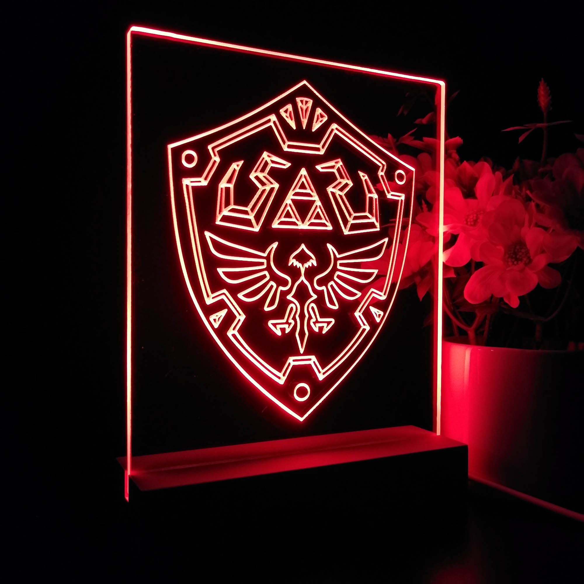 Hylian Shield Legend of Zelda LED Neon Sign