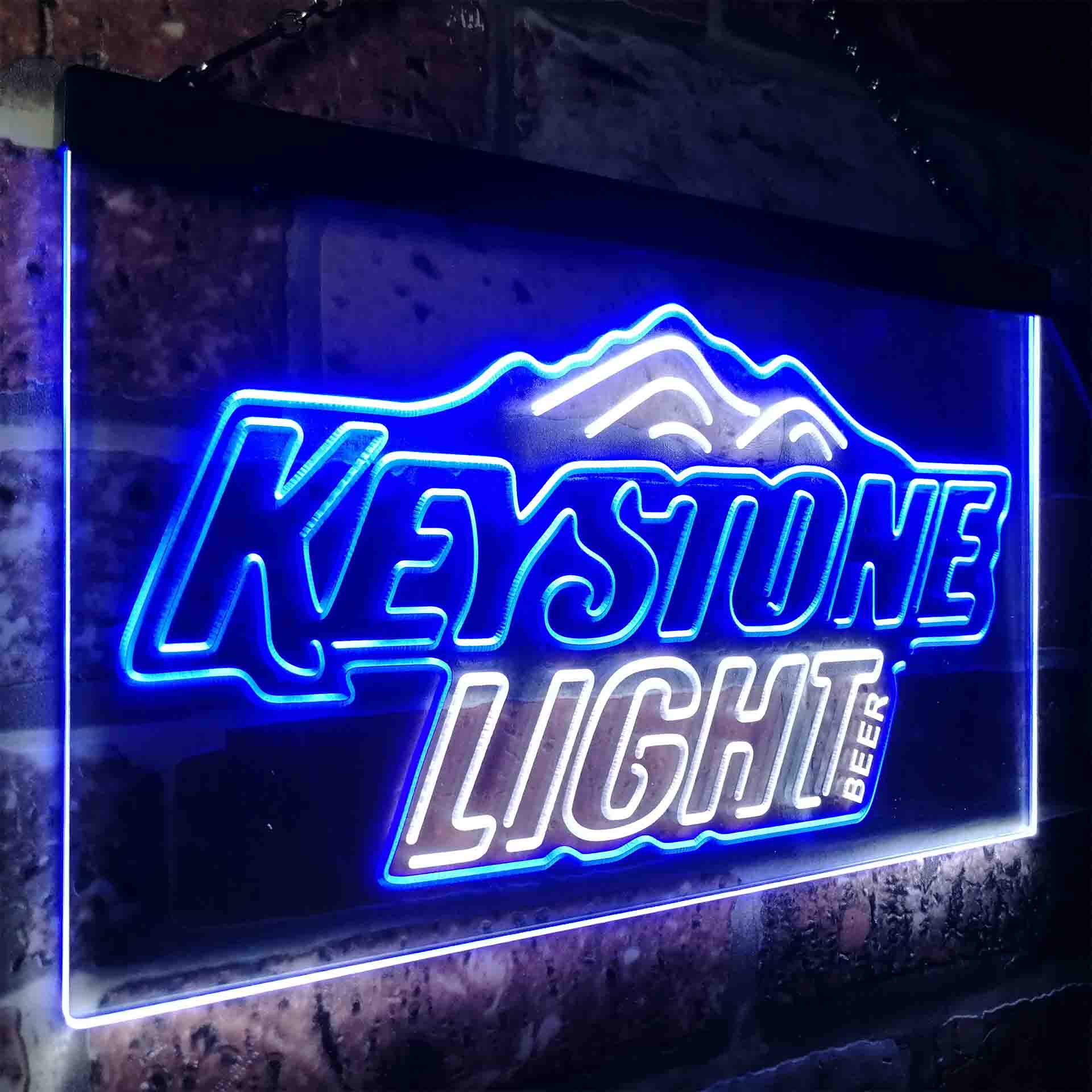 Keystone Light Beer LED Neon Sign