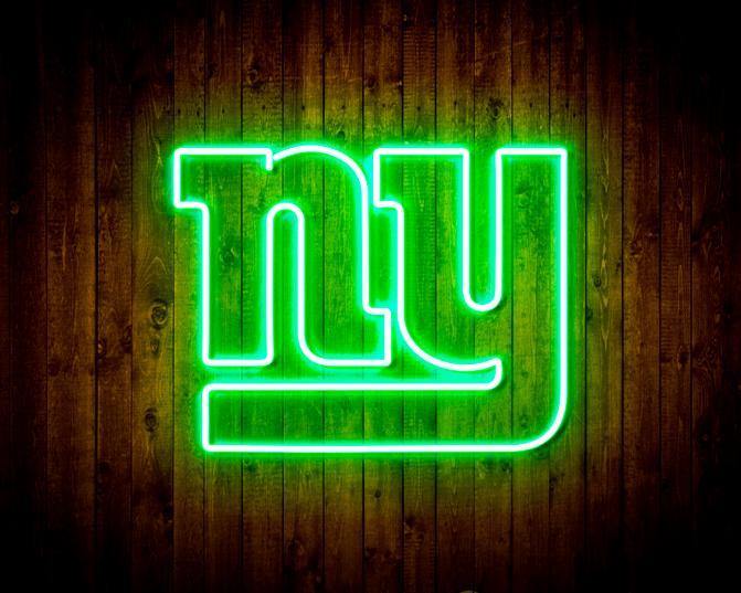 New York Giants Light Lamp Neon Sign 24"x20" With HD Vivid  Printing Technology